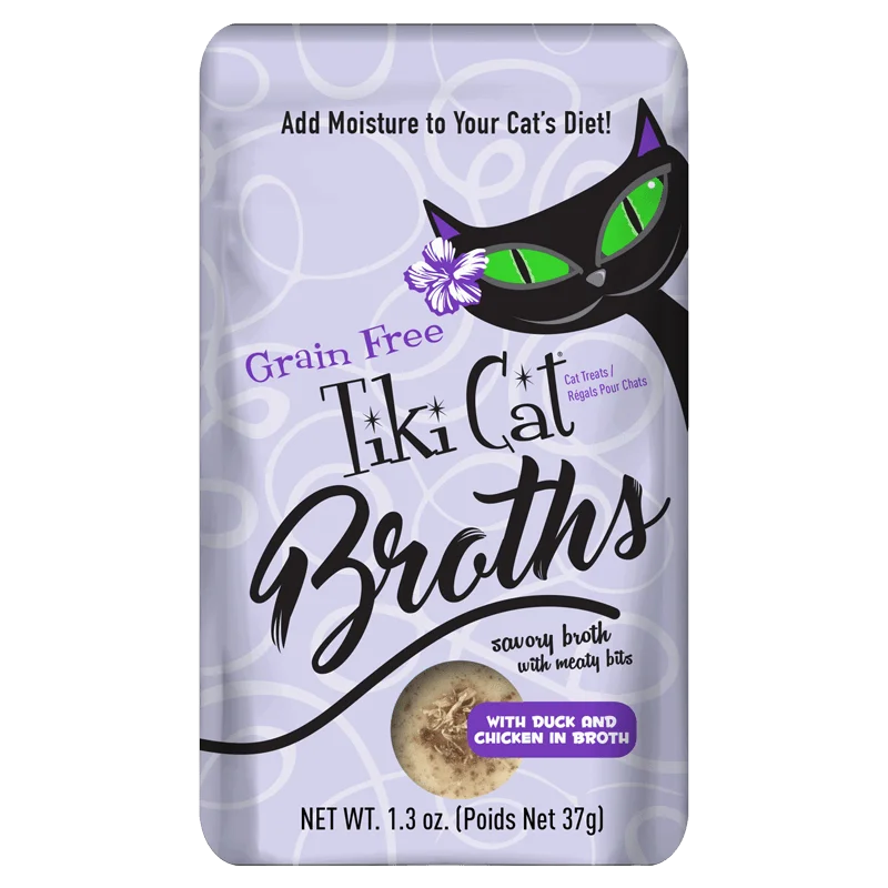 Tiki Cat Broths - Duck & Chicken 37g