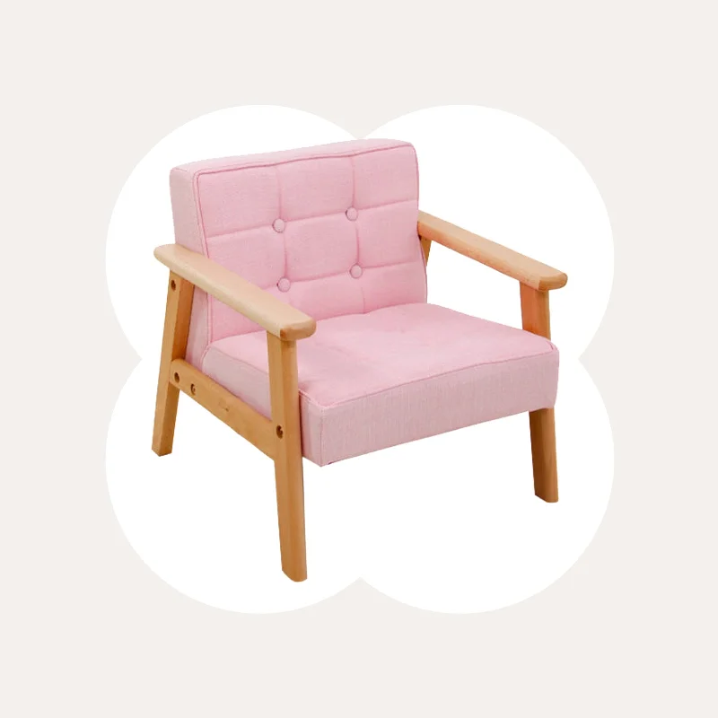 Wood Backrest Cat Sofa Chair